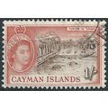 Cayman Islands 1950 SG144 1/- Brown & Orange Fi...