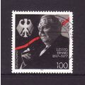 GERMANY 1997 100pf CENT LUDWIG ERHARD SG 2756 F...