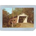 IN Spencerville Covered Bridge Postcard Bridge ...