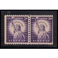 1035 3c Statue of Liberty Fine MNH BPS Hor Pair...