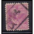 Used 831 50c Howard Taft Fine KA8498