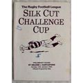 1990 programme St. Helens v. Castleford, prelim...
