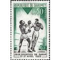 DAHOMEY, SPORT, Boxing, Dakar, green 1961, 1F