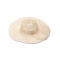 Doll Hat 4'' natural sinamay Darice # 2804-70
