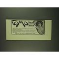 1907 Omo Dress Shields Ad