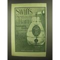 1908 Swift's Premium Ham Ad - Surpassing Quality