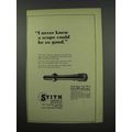 1954 Stith Bear Cup Scope Ad - Could Be So Good