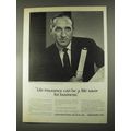 1967 Northwestern Mutual Life Ad - Life Saver Business