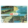 ALANYA, multiview, TURKEY unused vintage postca...