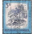 AUSTRIA, Bischofsmutze im Dachsteinmassiv, Salzburg, light blue 1974, 3 schillin