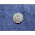 1967 GHANA FIVE PESEWAS COIN. COIN.