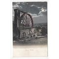Laxey Wheel Moonlight Postcard Isle of Man