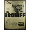 1952 Braniff International Airways Ad - To South America It's Braniff