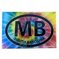 Myrtle Beach MB South Carolina Tie Dye Fridge M...