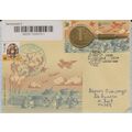 UKRAINE FDC Zaporizhzhia Taxes. Army. Victory. ...