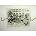 Courtyard, Damascus, Syria, Menpes, Book Illust...