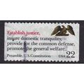 United States 1987 Establish Justice 22c SG 231...