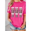 Rose Red Nutcracker Graphic Christmas Holiday T...