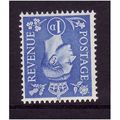 GREAT BRITAIN 1950 SG504i 1d PALE ULTRAMARINE W...