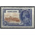 Sierra Leone 1935 SG182 3d Brown & Deep Blue Si...