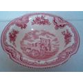 VINTAGE JOHNSON BROTHER ' CASTLE series ' Pink ...