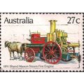 AUSTRALIA, ROAD, 1981 Shand Steam Fire Engine, ...