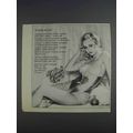 1980 Victoria's Secret Lingerie Ad - Keeping Secrets?