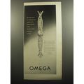 1952 Omega Watch Ad - The magic beauty of a thousand stars captured