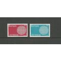 France 1970 Europa, Light Mounted Mint Set SG 1...