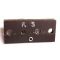 Radiospares Vintage Paxolin Speaker Socket Large & Small Hole Type New Old Stock