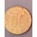 Umlaufmünze Jugoslawien 50 Para 1980