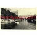 River Isis and college Barges, Oxford, UK, 1951...