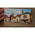 1960s J Salmon Postcard - Old cars @ Town Hall ...