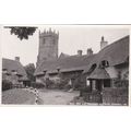 E955 GODSHILL - OLD THATCHED COTTAGES