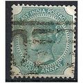 India 1878 SG71 4a Blue-Green Good/Fine Used. .