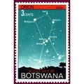 Botswana QEII 1972 Night Sky 3c Orion Unmounted...