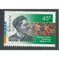 AUS 1996 45c 'OLYMPICS - EDWIN FLACK' FINE USED...