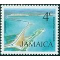 Jamaica 1972 4c Causeway Kingston Harbour Mount...