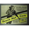 1940 Beech-Nut Gum Ad - Cowgirl - It's So Good