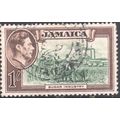 Jamaica 1938 - SG130 - 1/- green/brown - Sugar ...