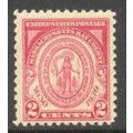 682 2c Massachusetts Fine MNH Q0146