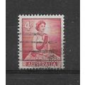 Australia.SG313 4d Queen Elizabeth II (Carmine-...