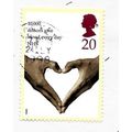 GB 1998 NHS MEDICINE BLOOD DONORS HEART LOVE IS...