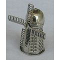 Windmill silver miniature