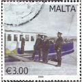 MALTA, Mail boat to Gozo, grey 2009, 3