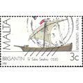 MALTA, SHIP, Ta Salvo Serafino, oared brigantin...