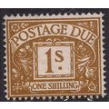 GB 1960 QE2 1/-d Ochre Postage Due Used SG D64 ...