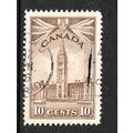 CANADA 1942 SG383 10c BROWN PARLIAMENT BUILDING...