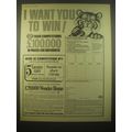 1966 Esso Oil Ad - I want you to win