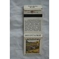 old Matchbook Cover - Pub Signs - The Plough